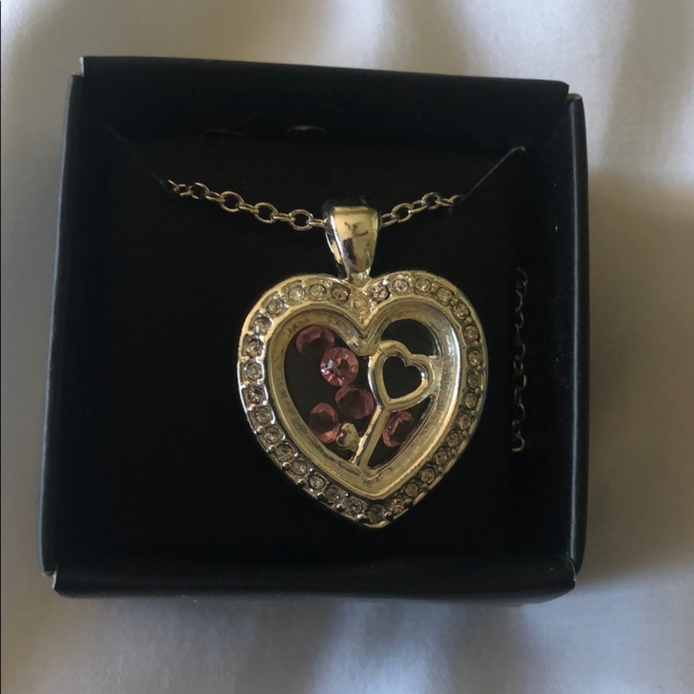 Heart & Key Necklace